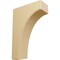 Ekena Millwork 3 1/2"W x 8"D x 12"H Clarksville Bracket, Alder BKTW04X08X12CVAL - alternate 1